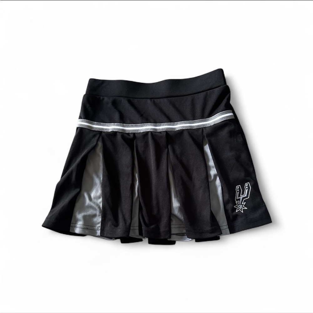 San Antonio Spurs Kids  Black Skirt/Skort